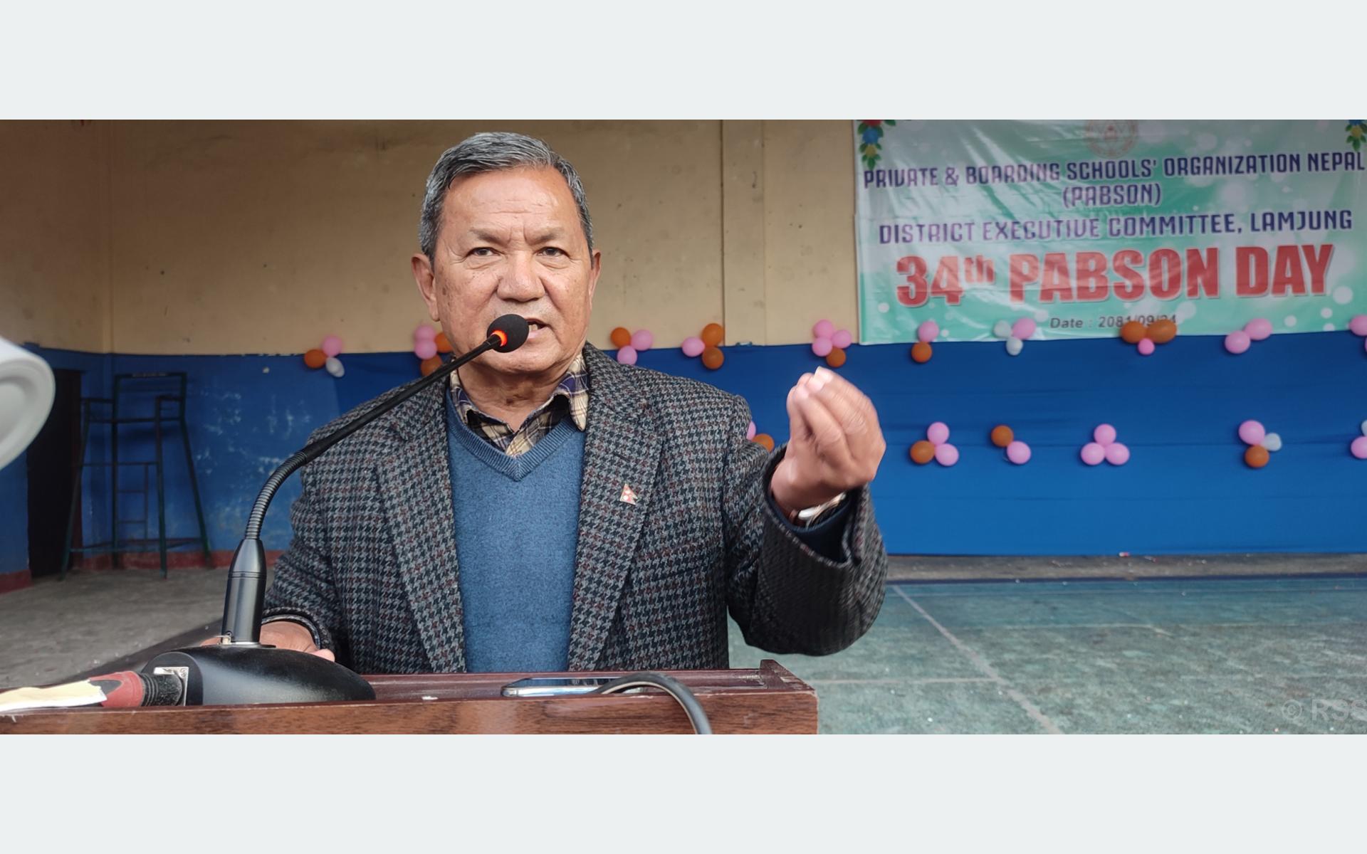 Govt committed to managing education sector: Minister Gurung