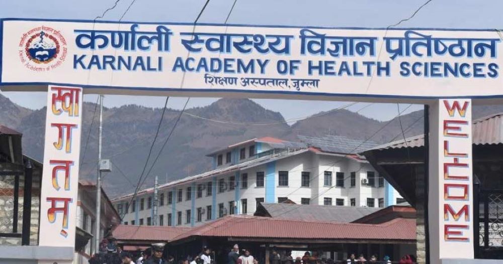 Students from outside districts preferring Jumla for medical study