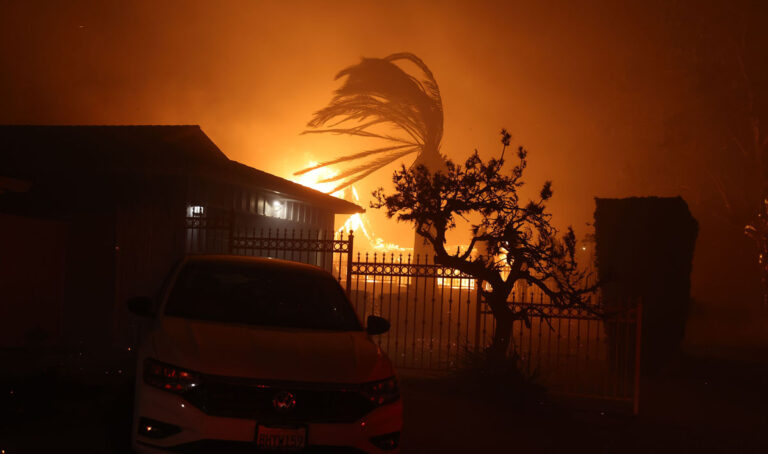 Hollywood ablaze as fires rage around Los Angeles