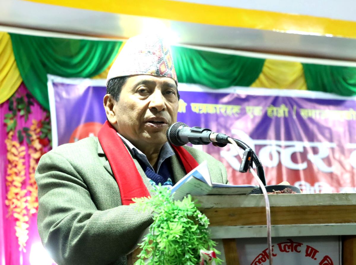 Maoist Centre vice chair Shrestha stresses on dignified journalism