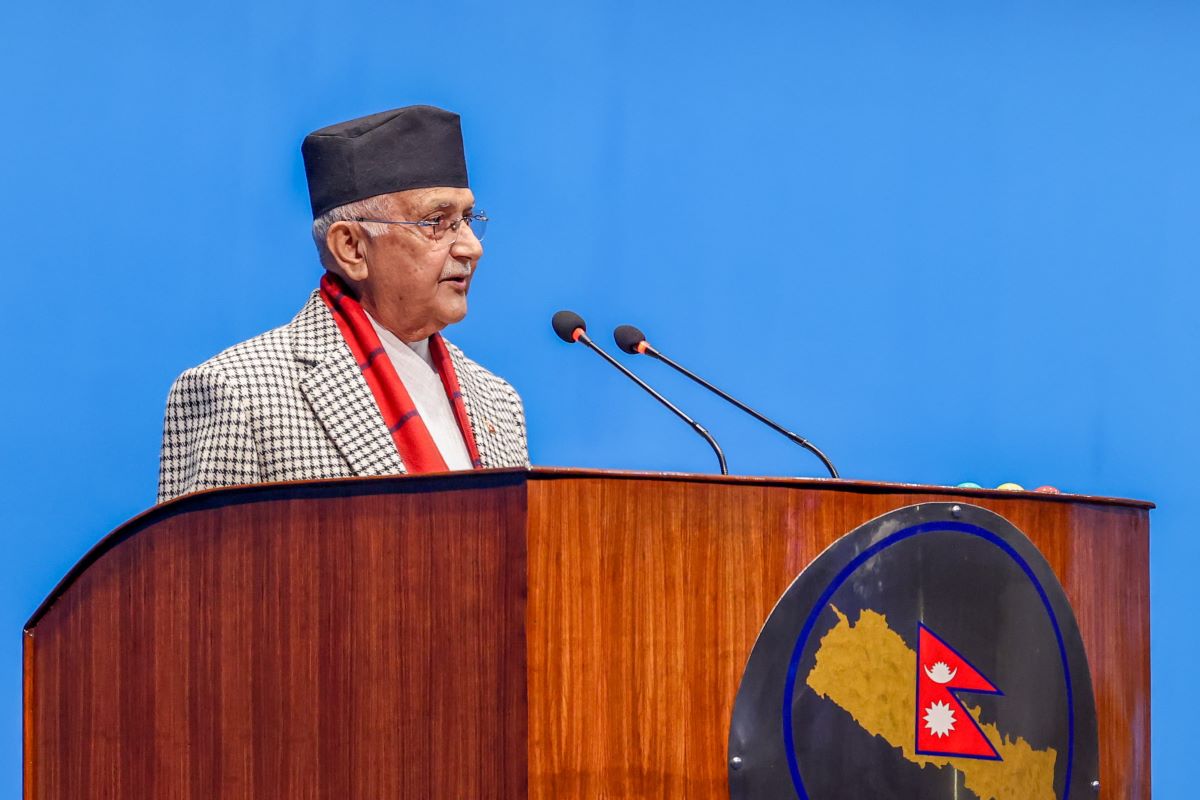 PM Oli addresses Parliament’s Session, claims progress in development endeavors