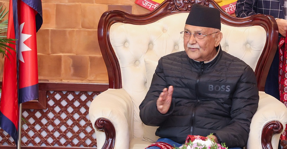 PM Oli clarifies govt’s intentions on political party laws, dismisses false rumors