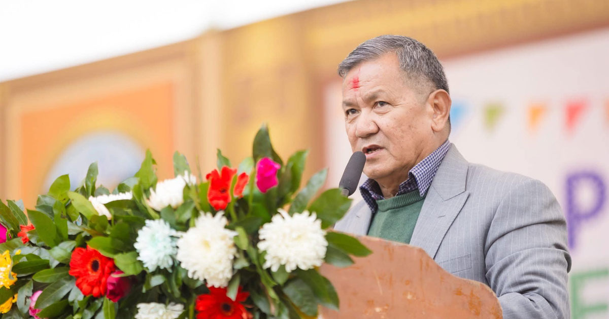 Government working so as to make people feel development: Minister Gurung