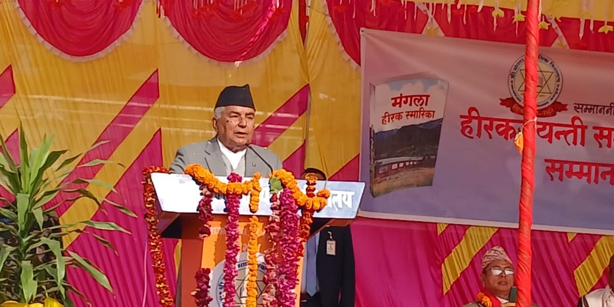 Education is foundation of development: President Paudel