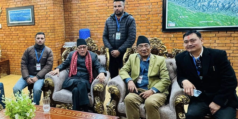 Dr Shekhar Koirala departs for the UK