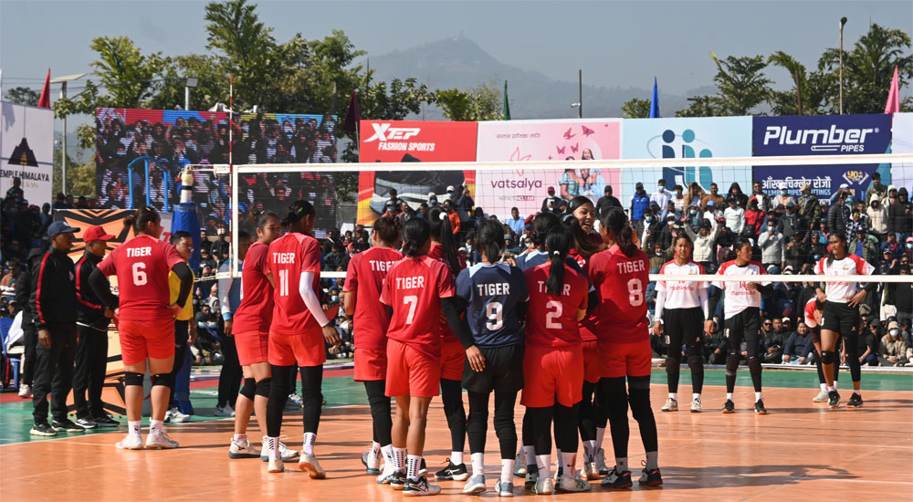 Nepal Police Club wins men’s title of Tiger Cup Volleyball