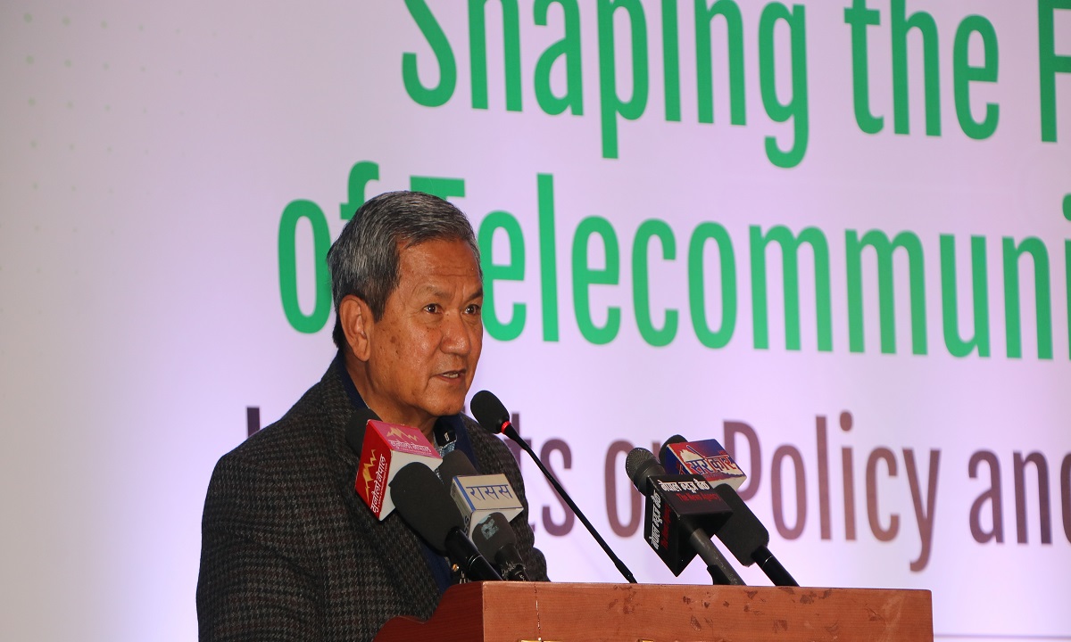 Revising Telecommunications Act, Policy essential: Minister Gurung