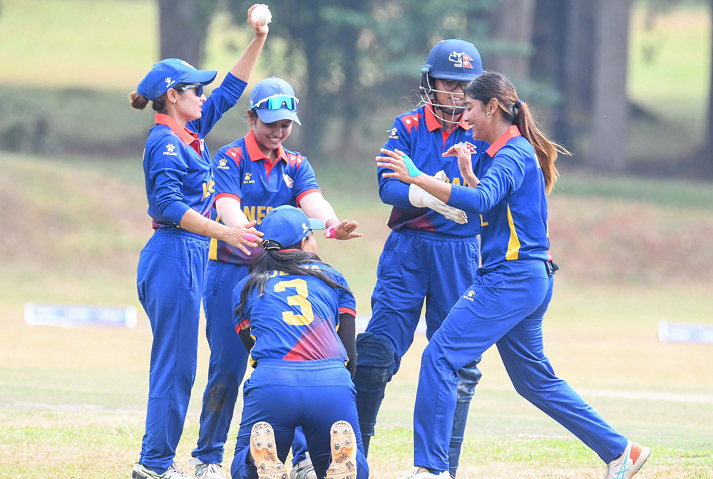 Women’s Day Cup: Nepal defeats Uganda by one wicket