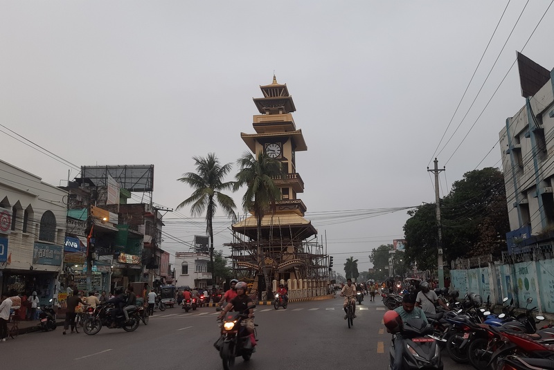 सात महिनामा तयार भयो वीरगञ्जको घण्टाघर