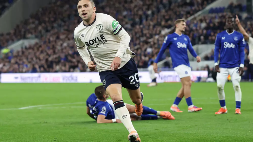 वेस्ट ह्याम र एभरटनको खेल बराबरी