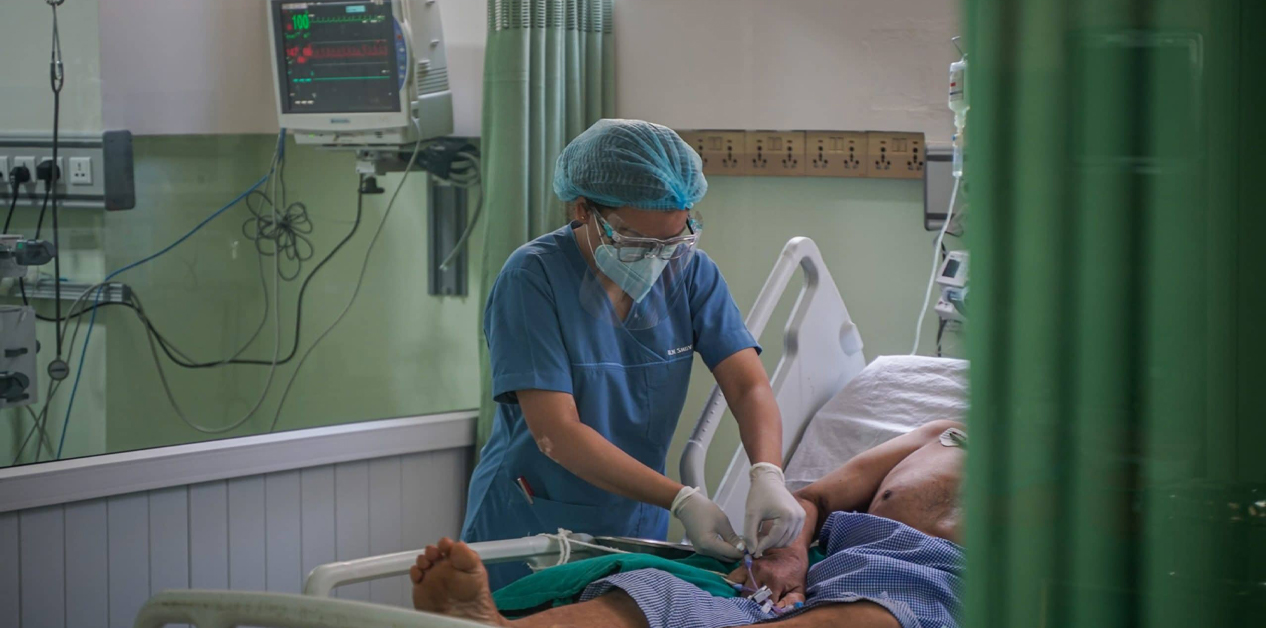 अस्पतालभित्रै ज्यानमारा संक्रमण, चार जनाको अवस्था गम्भीर