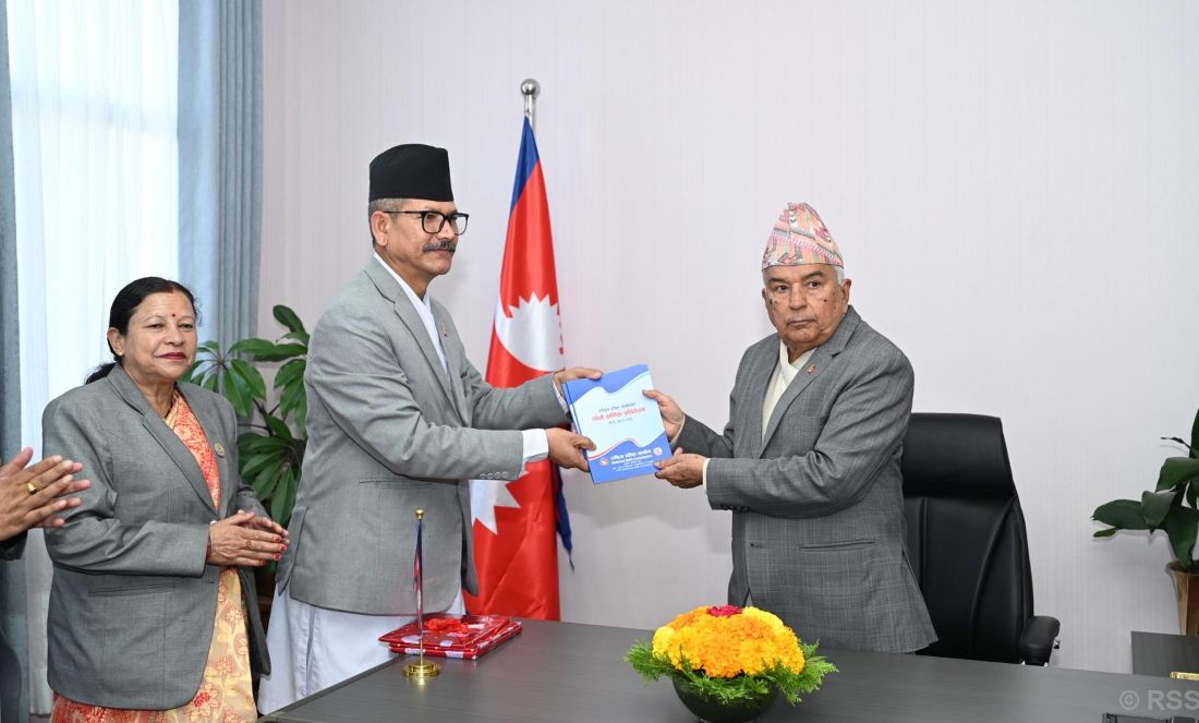 राष्ट्रपतिसमक्ष दलित आयोगको वार्षिक प्रतिवेदन पेस