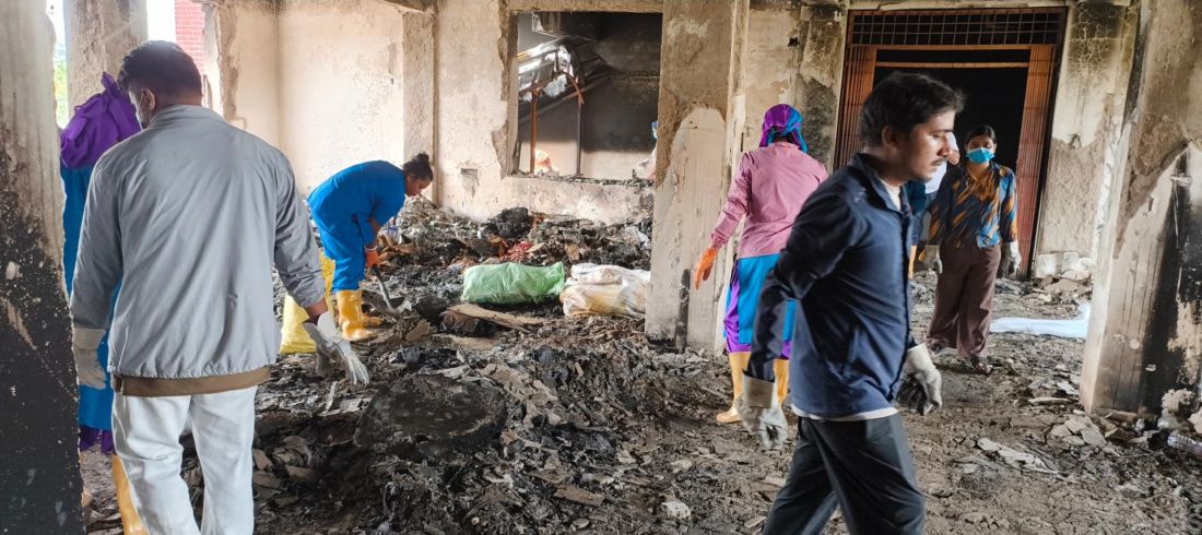 क्षतिग्रस्त भएको बिर्तामोड नगरपालिकामा आजदेखि सरसफाइ सुरु