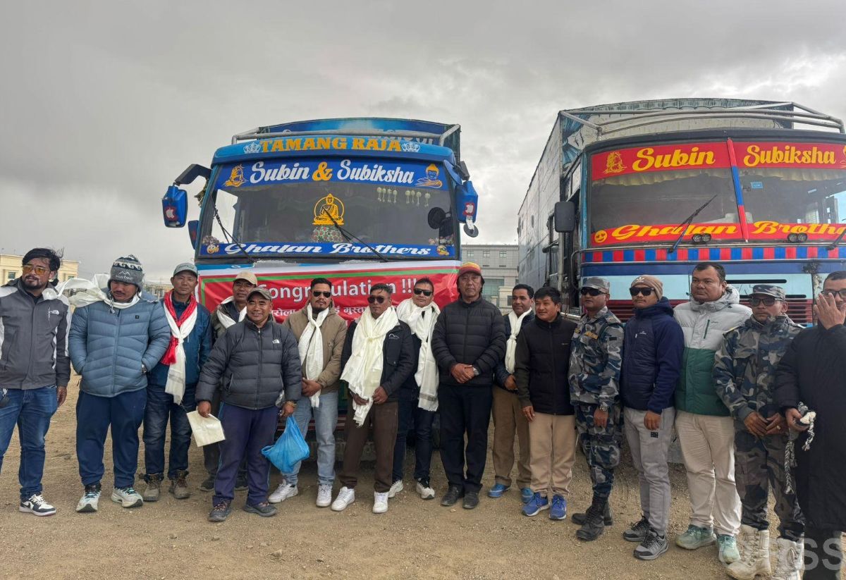 कोरला नाकामा दर्जनौँ कन्टेनर आइपुगे, मुस्ताङ भन्सार सक्रिय