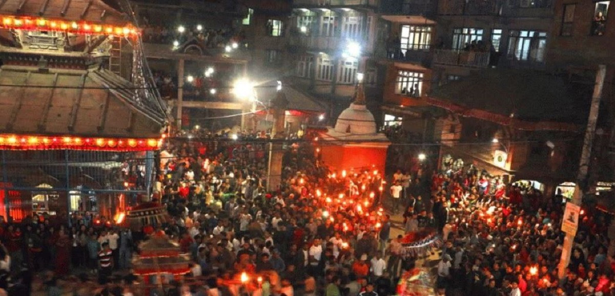 भक्तपुरका शक्ति पीठहरुमा नवरात्री मेला सुरु