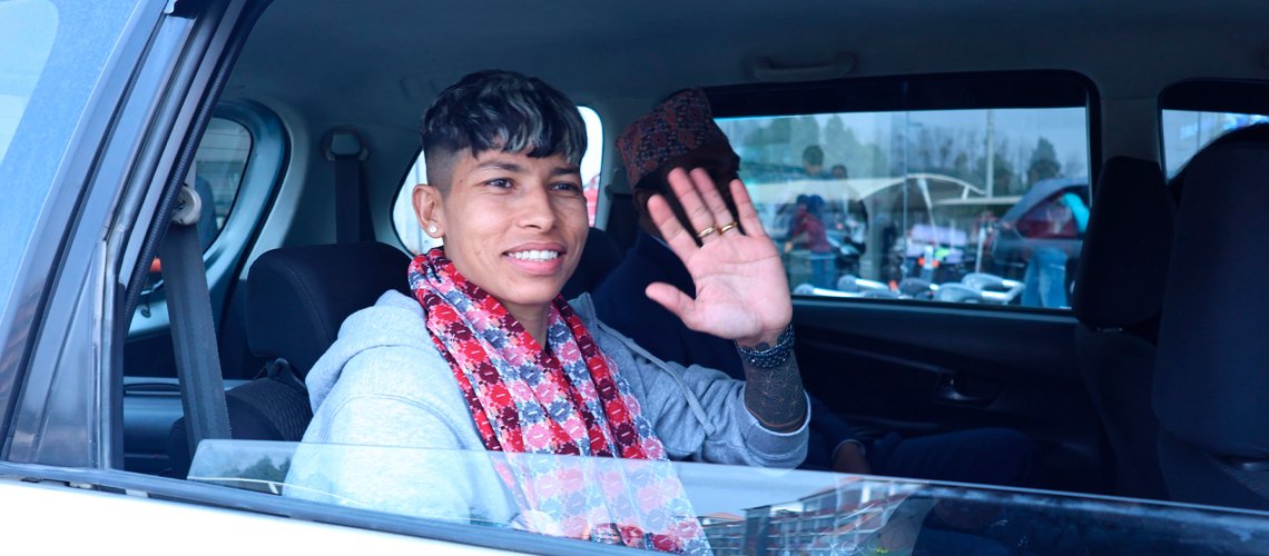 कप्तान सावित्रा साम्बा व्यावसायिक लिग खेल्न न्युजिल्यान्ड प्रस्थान