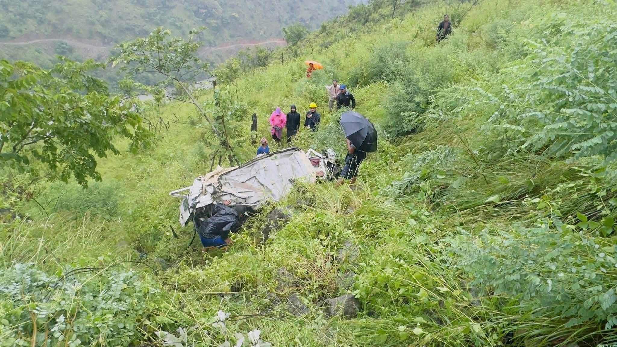 पाँचथरमा बोलेरो दुर्घटना हुँदा ६ जनाको मृत्यु, ६ जना गम्भीर घाइते