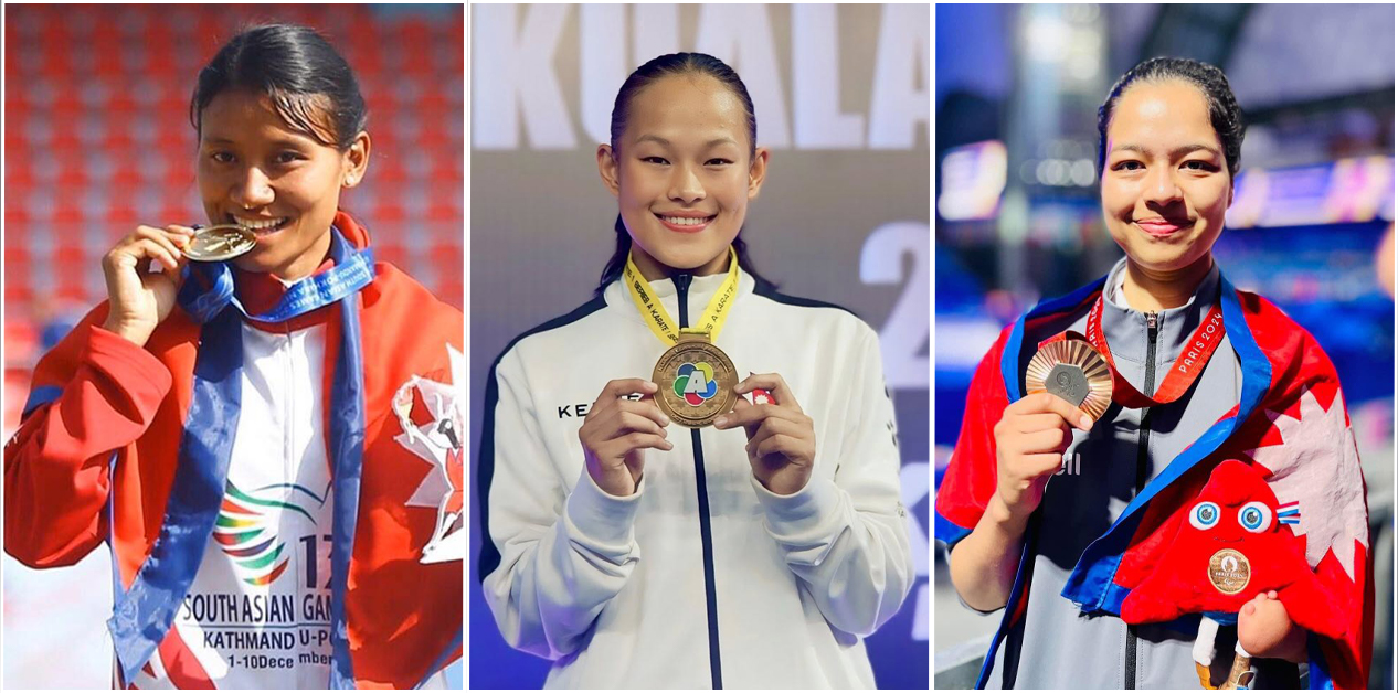 आशा जगाउँदै खेलाडी महिला