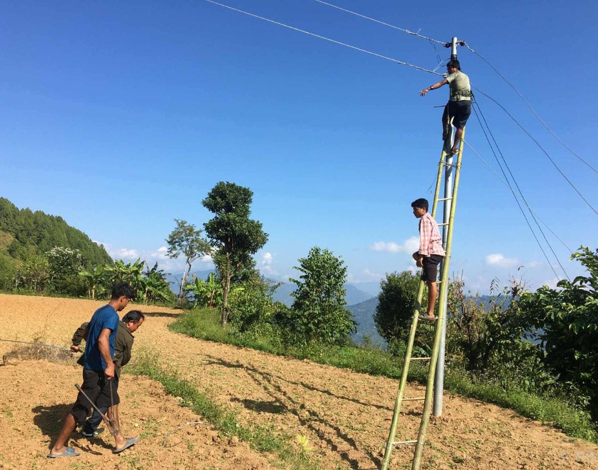 भुल्केका १०७ घरमा विद्युत् जडान