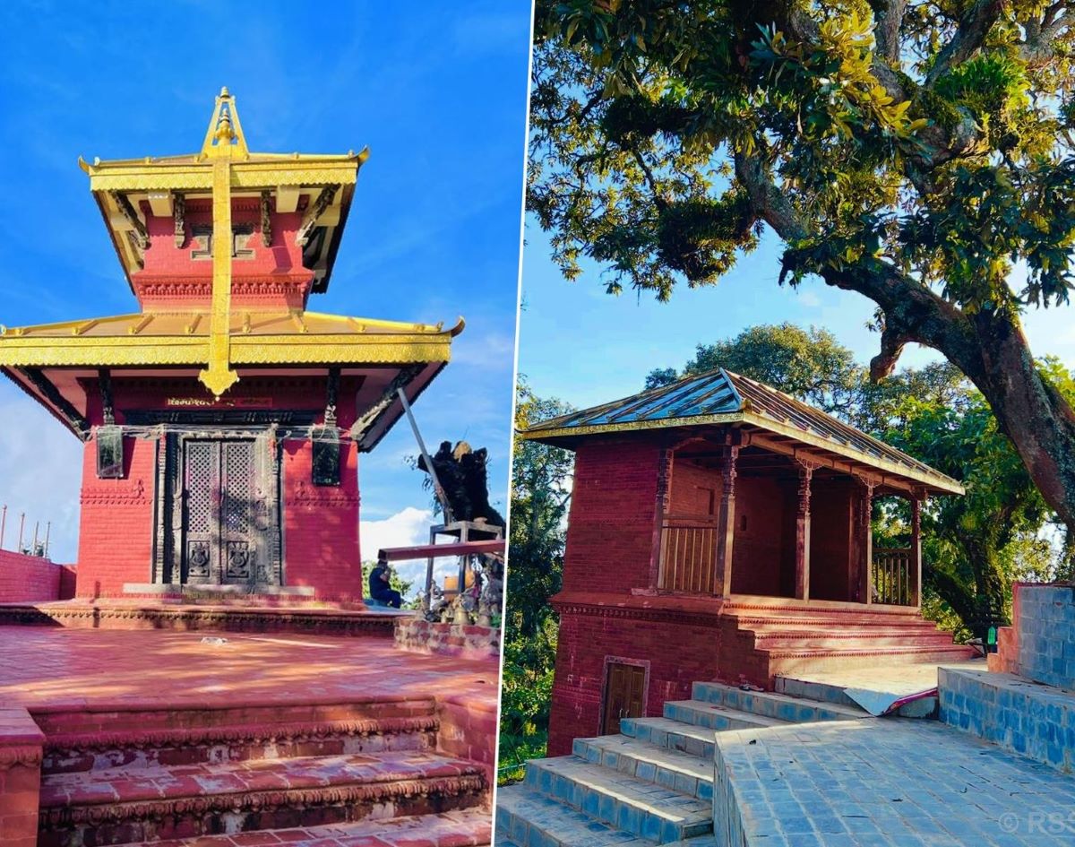 छिम्केश्वरी मन्दिरको सौन्दर्यकरण