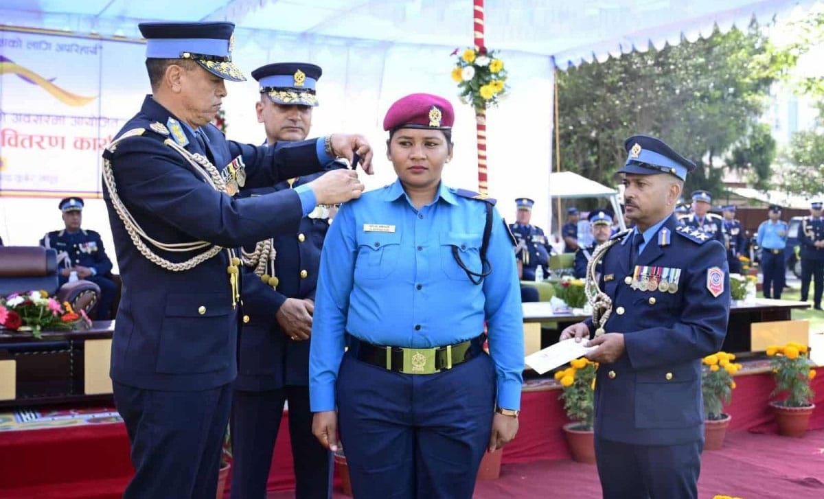 जेनजी आन्दोलनमा दाङ अदालत जोगाएकी हवल्दार संगीताको विशेष बढुवा