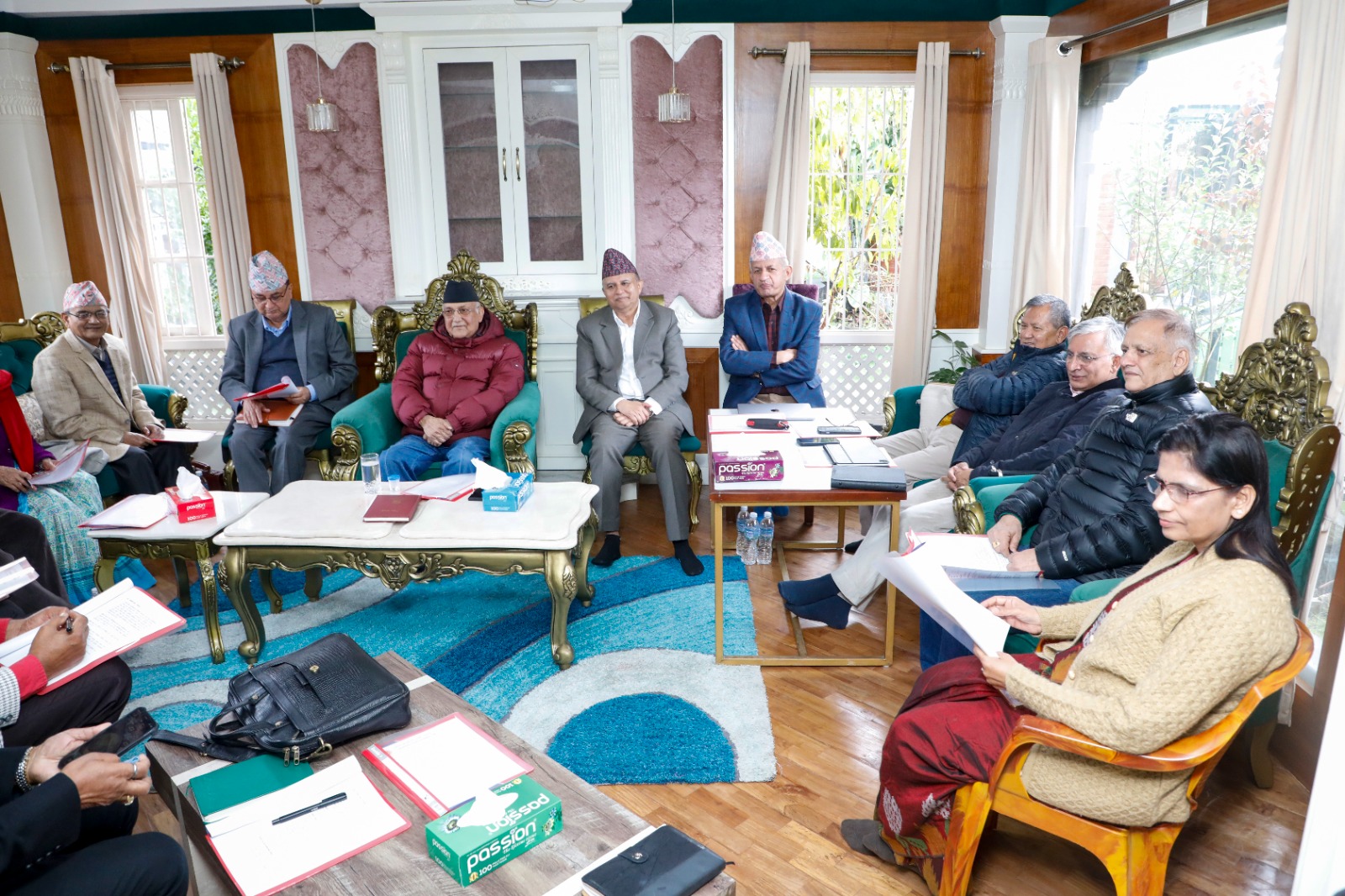 गुण्डुमा एमाले सचिवालय बैठक जारी