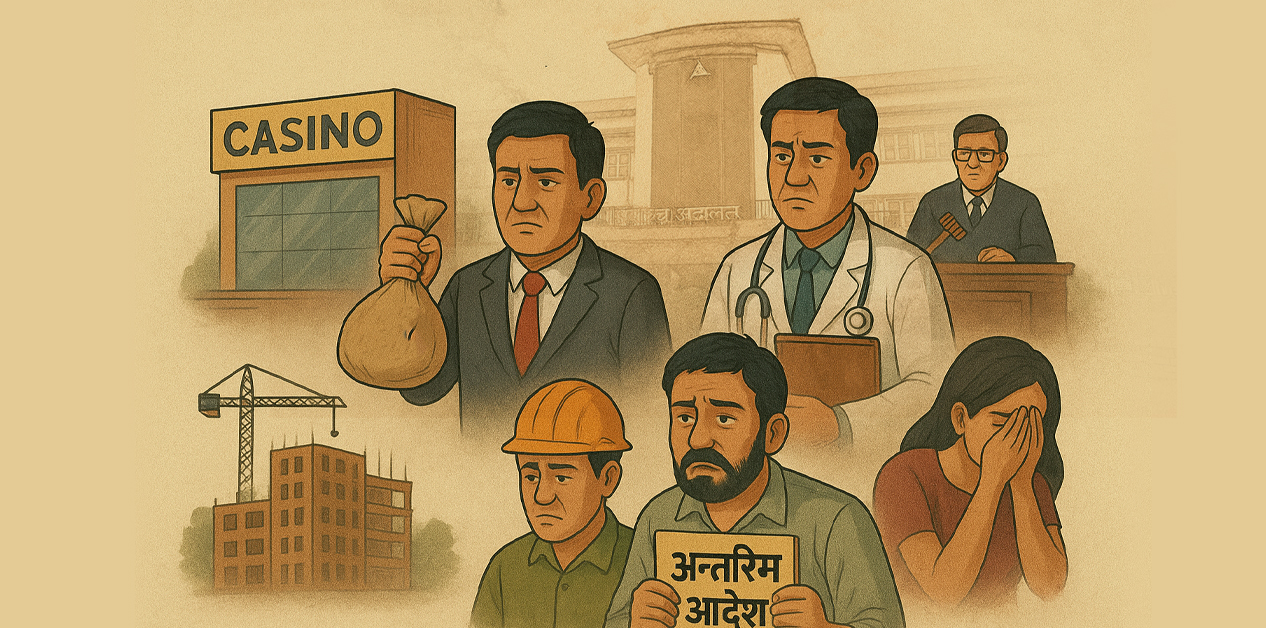 जोखिमको अस्त्र बन्दै अन्तरिम आदेश