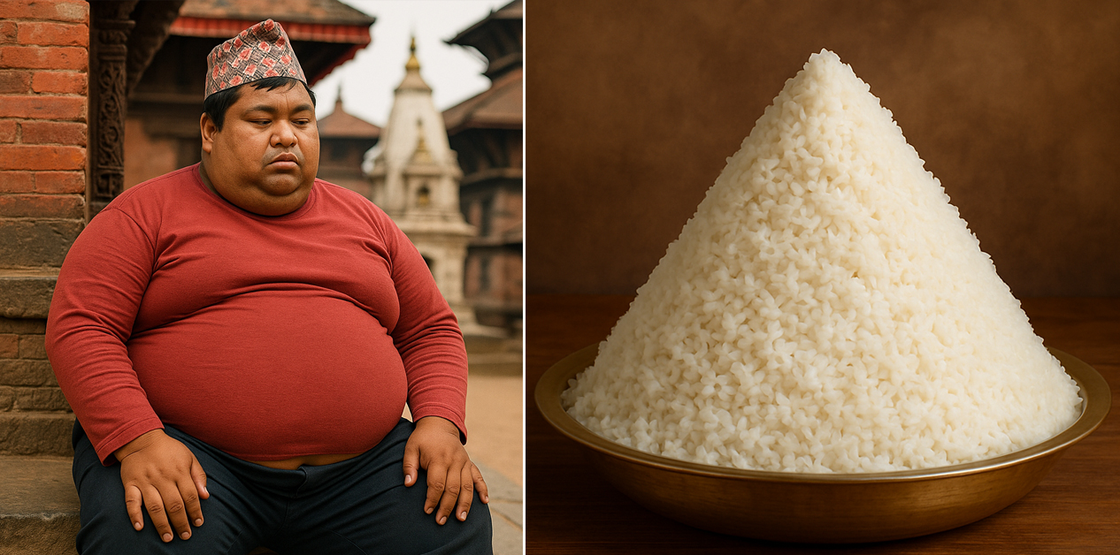 नेपाली भान्सामा कार्बोहाइड्रेटको दबदबा