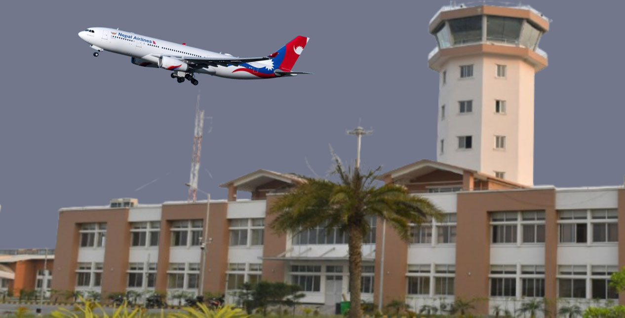 भैरहवा अन्तर्राष्ट्रिय विमानस्थल हुँदा पनि किन भारततिर मोडिन्छन् विमान?