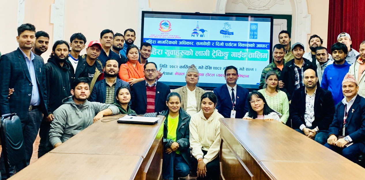 समावेशी पर्यटनको ‘टर्निङ पोइन्ट’‚ अब बहिरा पनि ट्रेकिङ गाइड