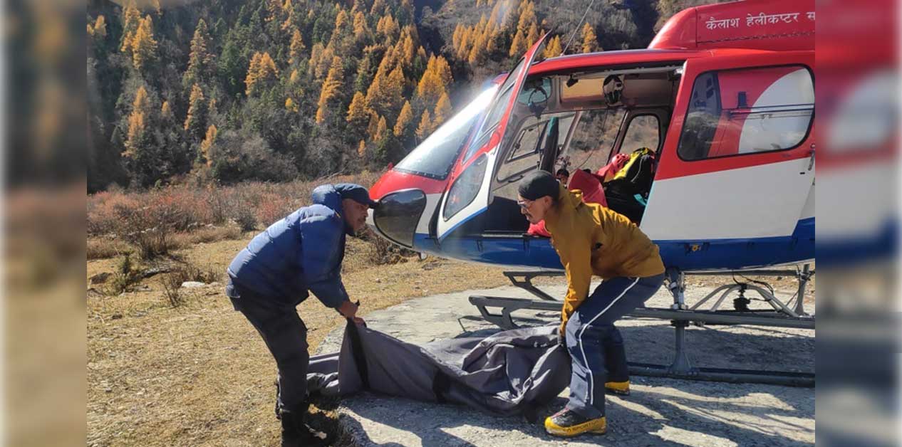 पाङबारी हिमाल चढ्न गएका दुई आरोहीको शव फेला