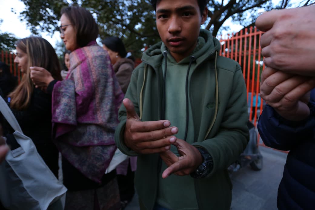 एड्स दिवसको पूर्वसन्ध्यामा मैनबत्ती प्रज्वलन [फोटो फिचर]