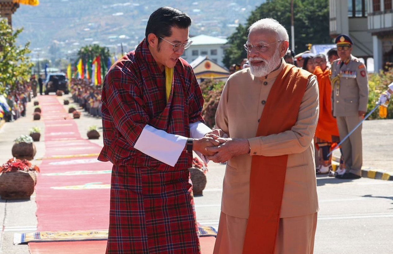 ऊर्जा परियोजनाका लागि भुटानलाई भारतले दियो ४० अर्ब ऋण