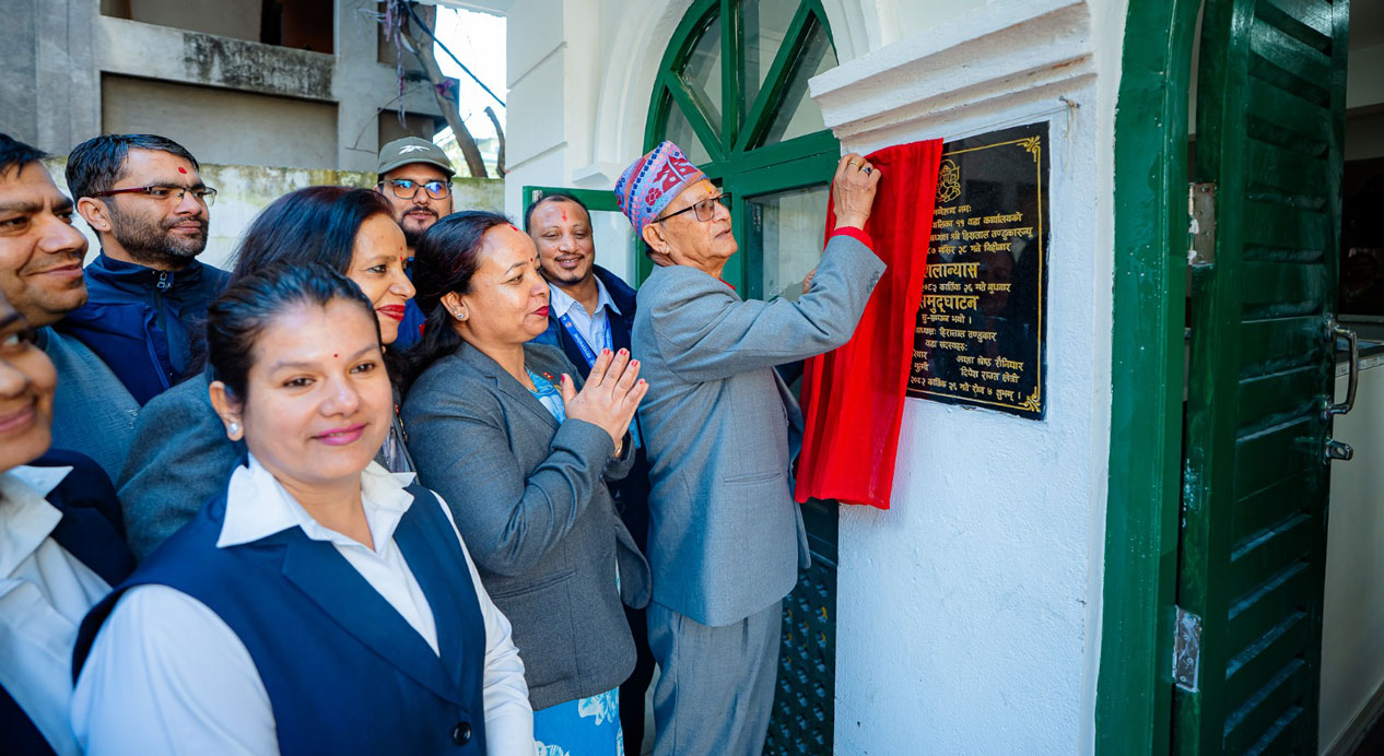 अपांगतामैत्री बन्यो ११ नम्बर वडाको नयाँ भवन