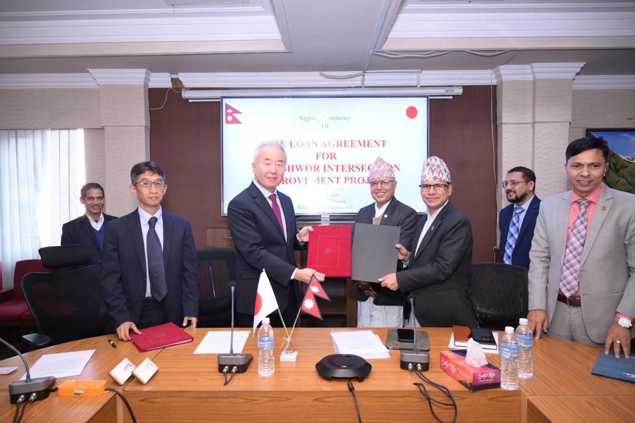 कोटेश्वरमा अन्डरपास र फ्लाइओभर बनाउन जापानसँग करिब ३२ अर्बको ऋण सम्झौता