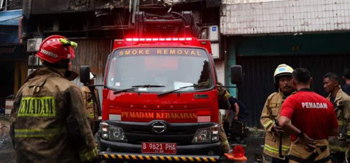 इन्डोनेसियामा भीषण आगलागी, २२ जनाको मृत्यु