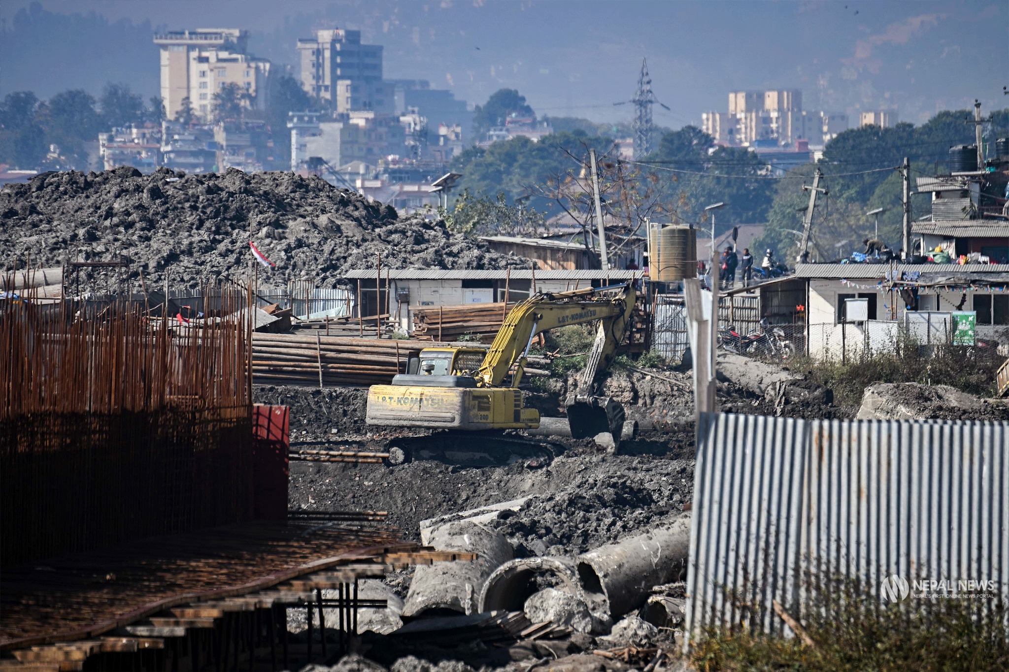 टुकुचा खोला फोहर पानी प्रशोधन केन्द्र निर्माण गरिदै