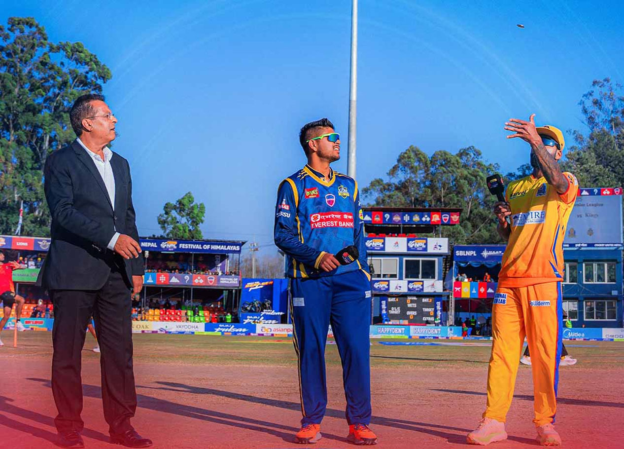 एनपीएल : विराटनगरले जित्यो टस, सुदूरपश्चिमलाई ब्याटिङको निम्तो