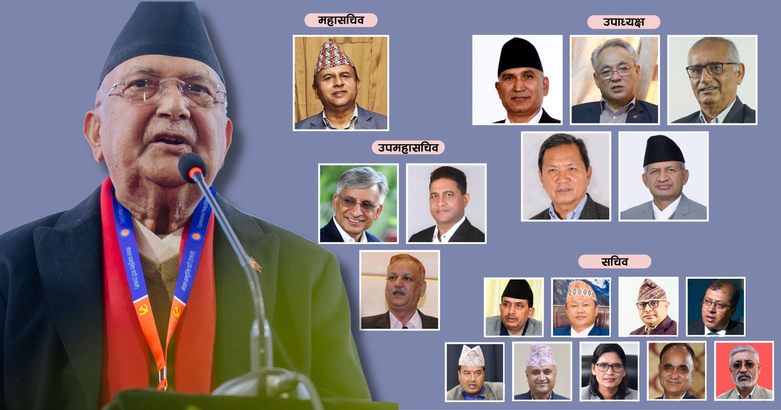 एमाले महाधिवेशन : उम्मेदवारको प्रारम्भिक नामावली प्रकाशन [सूचीसहित]