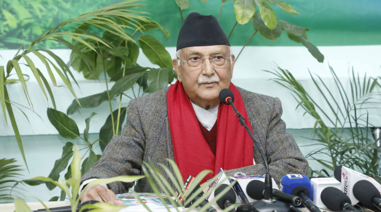 एमाले महाधिवेशनको खुलासत्रमा सहभागी हुन अध्यक्ष ओलीको पत्र