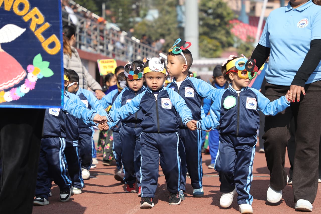 सभामुख घिमिरेले गरे किन्डर ओलम्पिकको उद्घाटन
