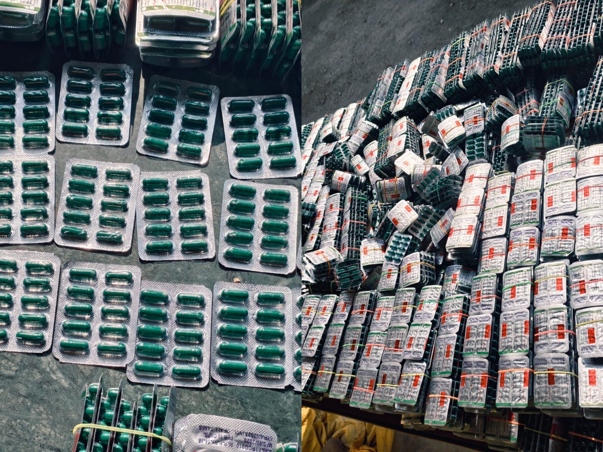 पर्साबाट ७६ हजार १७० पिस ट्रामाडोल लागुऔषधसहित चार जना पक्राउ