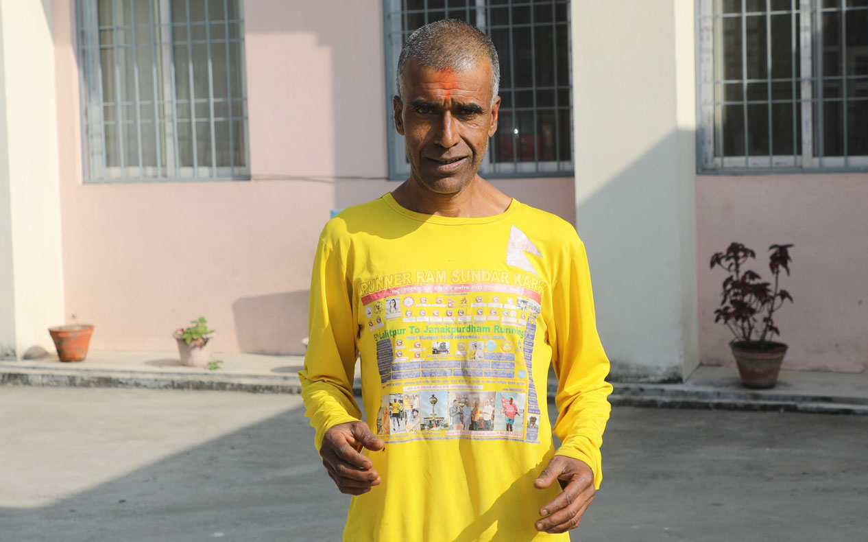 ललितपुरदेखि उत्तर प्रदेशसम्म दौड्दै रामसुन्दर