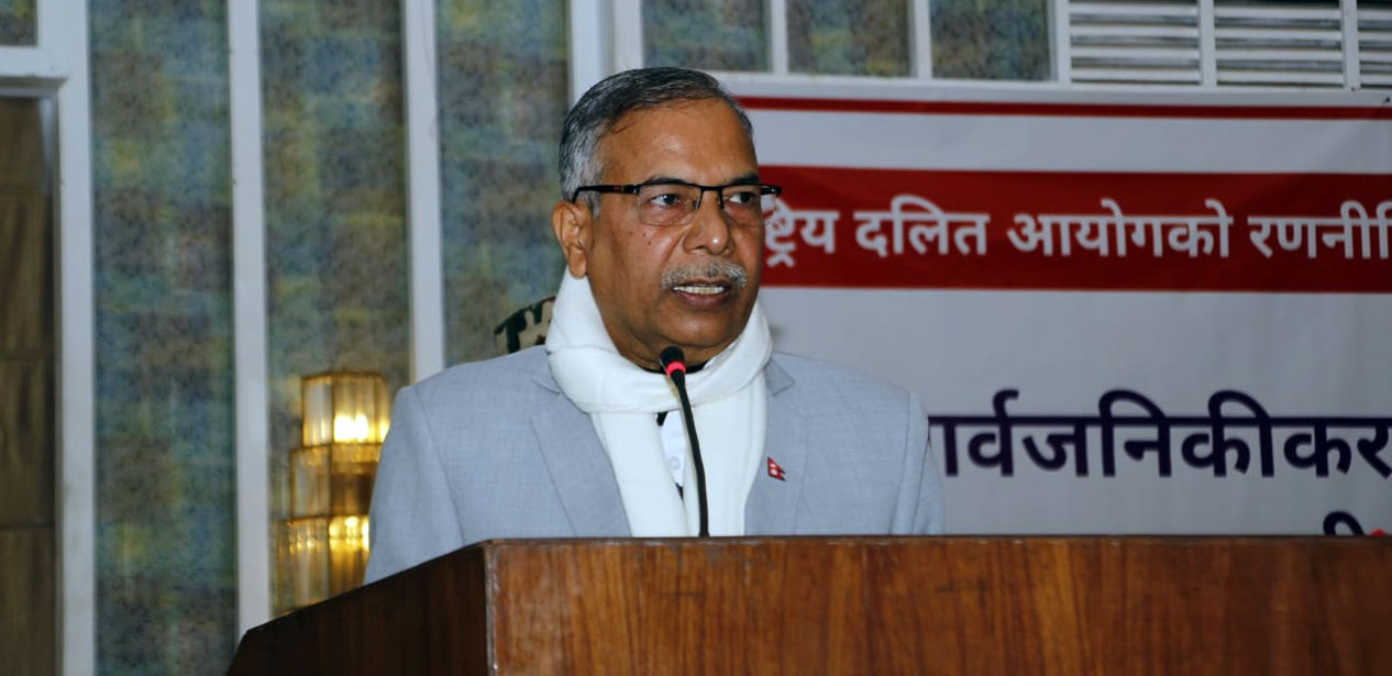 दलित अधिकार, समानता र समावेशितामा जोड दिनुपर्छ : यादव