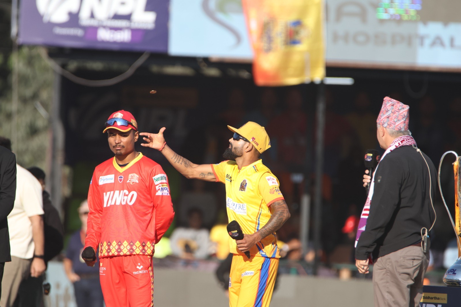 एनपीएल फाइनल : सुदूरपश्चिमले टस जितेर ब्याटिङ रोज्यो