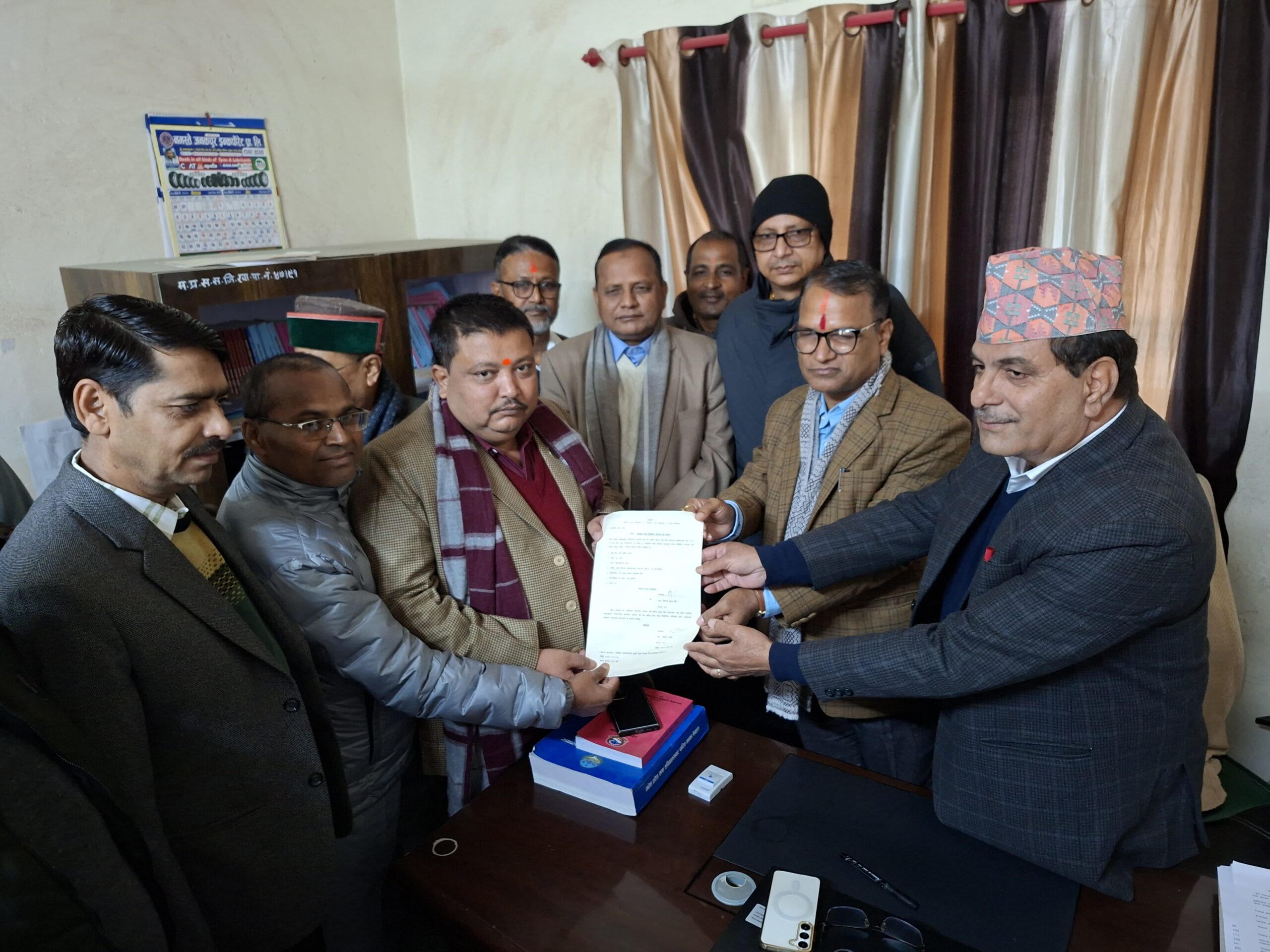 मधेश प्रदेश सभामुखमा अशिष यादवको उम्मेदवारी दर्ता