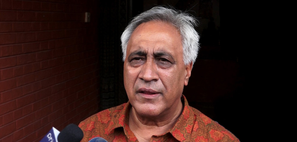 चन्द्र भण्डारीले गरे सभापतिमा उम्मेदवारी घोषणा