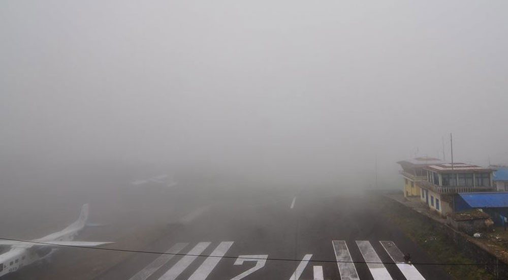 पश्चिम तराईमा हुस्सु–कुहिरोले उडान अवरुद्ध