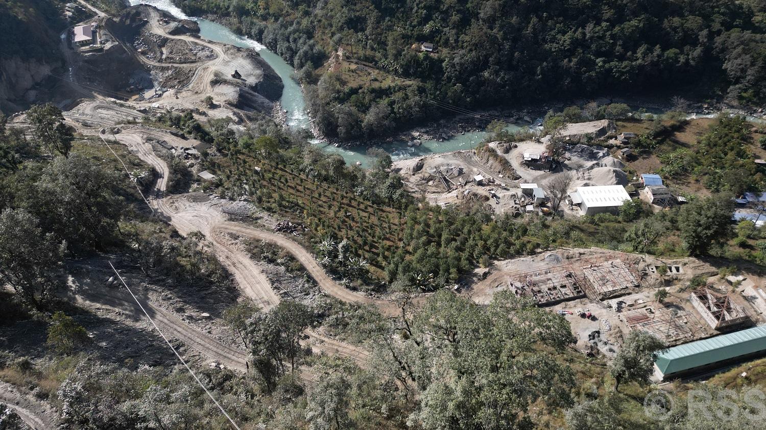 माथिल्लो म्याग्दी–१ जलविद्युत आयोजना : तीस प्रतिशत भौतिक प्रगति