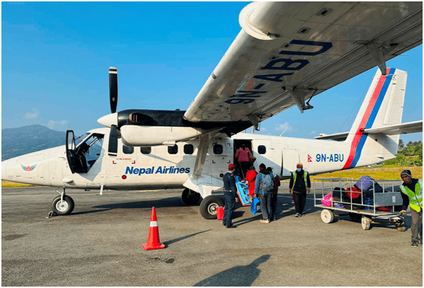 टरिगाउँ विमानस्थलबाट असहायलाई भाडामा छुट
